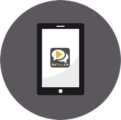 You can collect reviews by setting up a kiosk for your customer's to use in your office